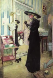 Portret van Charlotte Lyses